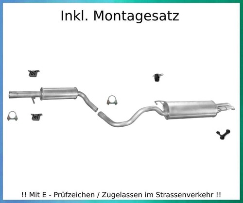 Auspuffanlage für skoda - auspuffanlage,