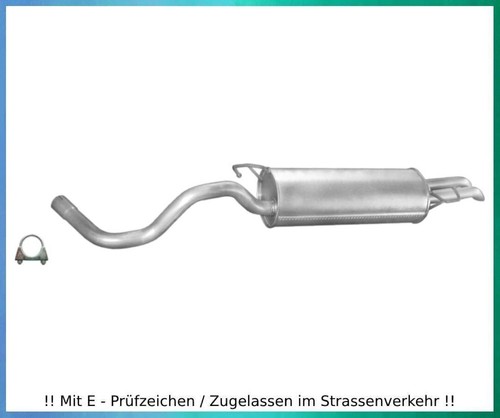 Endschalldämpfer skoda - endschalldämpfer,